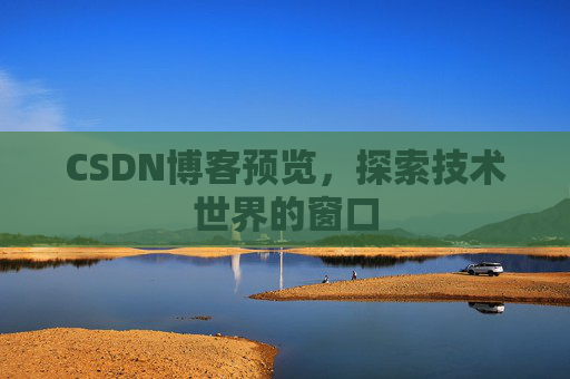 CSDN博客预览，探索技术世界的窗口
